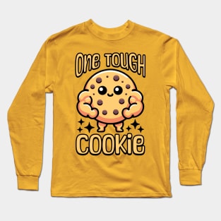 One Tough Cookie! Cute Cookie Pun Long Sleeve T-Shirt